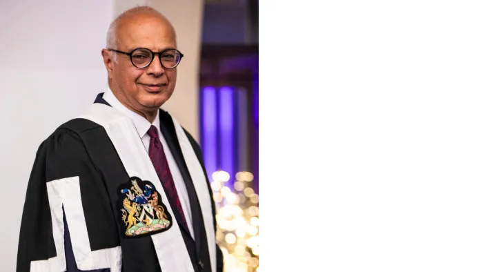 Kamlesh Khunti at the James Mackenzie Lecture Award 2024